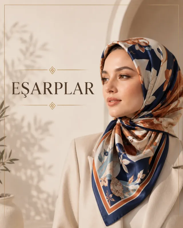 SÂLİRA eşarp koleksiyonu — desenli ipek eşarplar